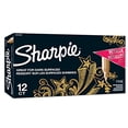 thumbnail image 3 of Sharpie® Metallic Permanent Markers, Fine Point, Gold Ink, Pack Of 12, 3 of 7