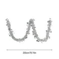 thumbnail image 3 of Christmas Tree Ribbonchristmas Tree Big Heart Decoration Colorful Strips of Woolen Strips Wedding Pull Flowers Wedding Room Ribbon Venue Decoration Christmas Decoration, 3 of 6