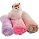 thumbnail image 2 of Mantas para mascotas para perros en otoño e invierno Coral Fleece (rosa) Afortunado Sencillez, 2 of 5