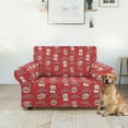 thumbnail image 5 of XYZCANDO Christmas Dog Couch Covers Chair Sofa Covers Stretch Printed Armchair Slipcover Couch Cushion Covers Washable Furniture Protection for Pet Kids, 5 of 6
