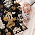 thumbnail image 6 of Mushroom Blanket Soft Flannel Fleece Botanical Plush Throw Blanket for Bed Couch Home Decorative Mushrooms Blanket Illustrative Reference Chart Blankets All Season 60"x50", 6 of 6