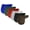 Black, variant on Showman Quilted English Saddle Pad (Blue)