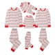 thumbnail image 1 of Navidad hombres papá impreso blusa Tops con pantalones conjunto de pijamas a juego familiar Fridja  nalpqowj899, 1 of 9