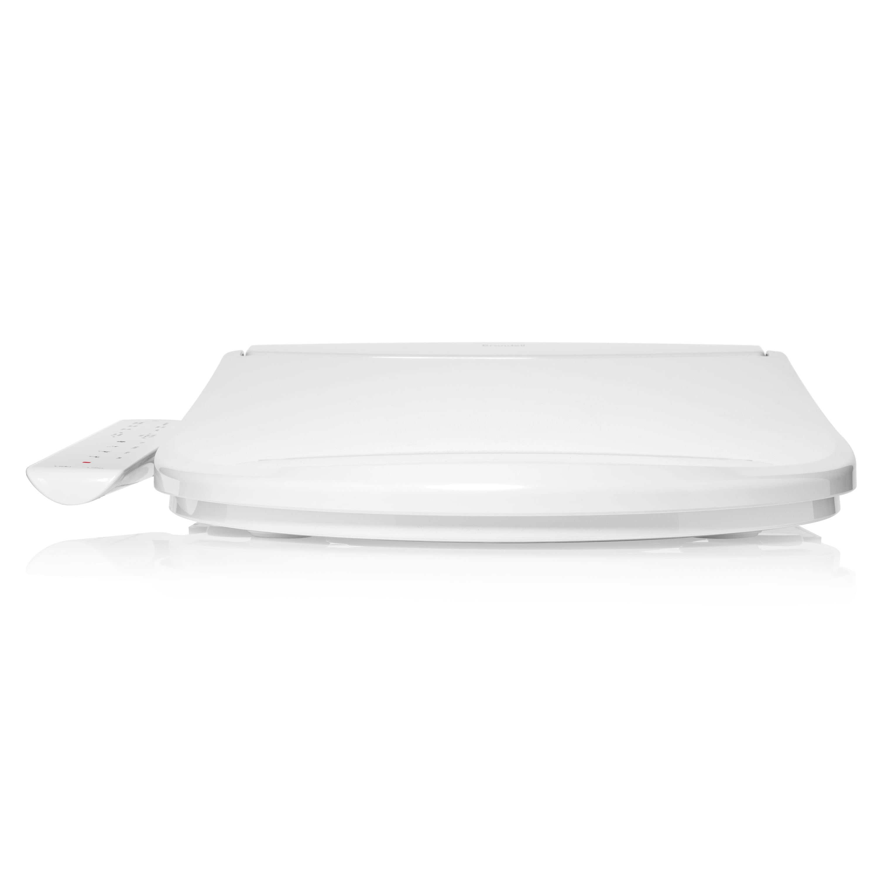 Brondell Swash Thinline T22 Luxury Bidet Toilet Seat with Side Arm Control, Elongated White