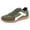 Army Green, variant on Womens Flat Shoes, Shoes for Women Sneakers, Women's Shoes, Women's Retro Fashion Sneakers Classic Cute Casual Trainers Trendy Footwear Lace up Tennis Walking Shoes, Deep Red, 7.5