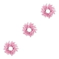 thumbnail image 1 of Shengyu 1/2/3 Artificial Flower Wreath Florals Garland Spring Rattan Hoop Hanging Ornament Colorful Green Leaf Front Door Window Wedding 30cm/Pink 3PCS, 1 of 6