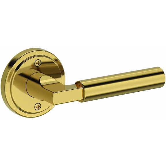 Baldwin HDLKFSRR003 Lake Forest Non-Turning One-Sided Dummy Door Lever - Brass