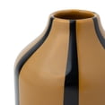 thumbnail image 3 of Mainstays 6" Brown and Black Ceramic Decorative Stripe Vase, 3 of 6