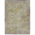 thumbnail image 2 of Contemporary Home Living 2' x 3' Pastel Medallion Rectangular Area Throw Rug - Purple and Green, 2 of 9