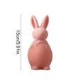 thumbnail image 3 of Tdxkok Easter Decorations Easter Bunny Figurines Desktop and Home Decorations. Easter Decorations, 3 of 6