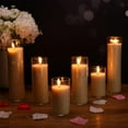 thumbnail image 6 of 6 Pack Pillar Candles in Glass Cylinder for Wedding Decoration Soy Wax Votive Candles Bulk for Home Church Prayer Party$$Home Decor, Kitchen, & Other, 6 of 7