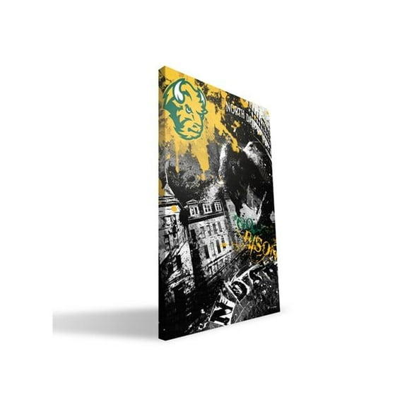 North Dakota State Spirit 24x36 Canvas 24 x 36 in.