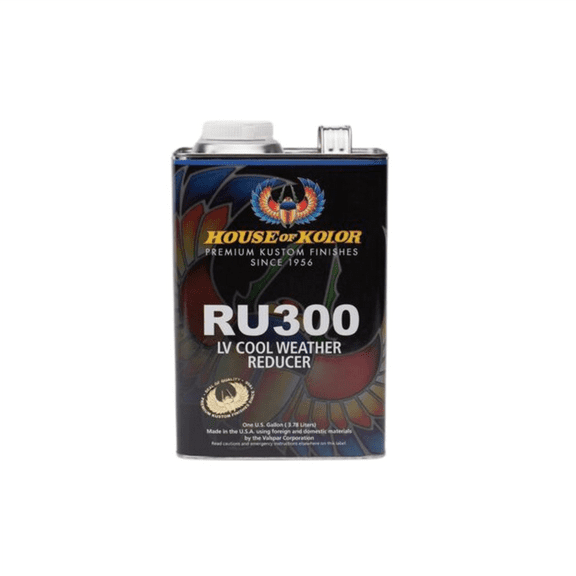 House Of Kolor RU300-Q02 VOC Exempt Reducer, 1 qt Can, 70 to 85 deg F