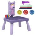 thumbnail image 1 of Yinanstore Kids Drawing Board Doodle Board Table LED Projector Drawing Table for Boys Girls Gifts -, 1 of 8