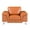 Camel, variant on Fashionable Leather Seat With Legs And Strong Wood Construction Versatile Reclining Chair Foam Padding Solid