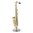 thumbnail image 2 of Shisuyan 1 Ensemble Pratique de Mini Saxophone avec Support et Étui (Doré), 2 of 8