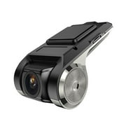 OWSOO USB Dash Car DVR HD720P, 90 Rotating Lens 170 Wide Angle Road Video Recorder Automatic Cyclic Coverage Recording G-Sensor