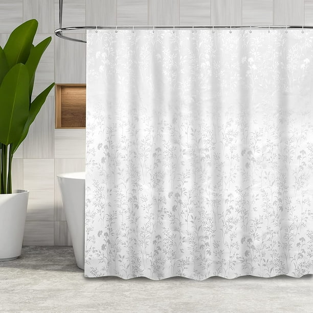 Universal - Rideau de douche en polyester imperméable à l'eau avec
