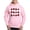 Pink, variant on - Playing Card Symbols Hooded Sweatshirt - Pullover Hoodie, Hooded Sweatshirt