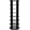 Round,7 Layer,black,pvc, variant on Rotating Shoe Rack Tower, 4-Tier Free Standing Spinning Shoe Organizer 360? Revolving Shoe Rack,Multifunctional Space-Saving Entryway Cabinet for Shoes, Books (Round,4 Layer,White,PVC)