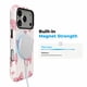 thumbnail image 2 of SKLYDDI Funda para iPhone 15, Diseño de Moños Rosas, Compatible con MagSafe, 2 of 7