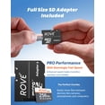 thumbnail image 3 of Tarjeta de memoria ROVE PRO microSDXC 256GB con adaptador 100MB/s, 3 of 8