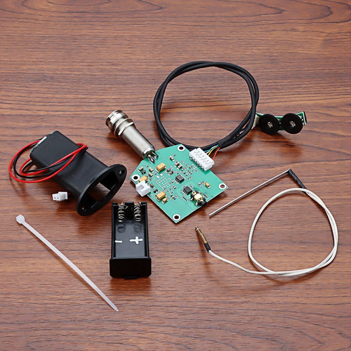 Guitar Equalizer Guitar Pickup Guitar Piezo Pickup Onboard Preamp System for Acoustic Guitar