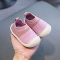 thumbnail image 6 of Puntoco Baby First-Walking Shoes Kid Shoes Trainers Toddler Infant Boys Girls Soft Sole Non Slip Cotton Canvas Mesh Breathable Lightweight TPR Material Slip-on Sneakers Outdoor Kids Shoes Clearance, 6 of 7