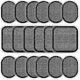 thumbnail image 1 of Replacement Gel Pads For All Abdominal Belts, 6 Sets (18 Gel Pads), 1 of 1