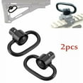 thumbnail image 2 of 2pcs Heavy Duty Flush Push Button Quick Detach QD Sling Swivel Mount US Stock, 2 of 2