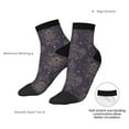 thumbnail image 6 of Naloa Golden Bumblebee Ankle Socks for Women Non Slip Socks No Show Socks Classic Low Cut Casual Socks Casual Socks, 6 of 7