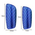 thumbnail image 2 of 1 Pair Football Shin Guards for Kids Youth Adults Soft Padded Shock Absorption Shin Pads Prevent Injuries Professional Insert Type Soccer Sports Calf, 2 of 5