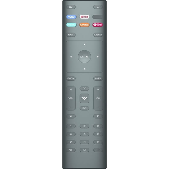 Master Commander XRT136 Replacement Remote Control for All Smart and Non-Smart TV HD UHD 720P 1080P 2K 4K LED LCD Plasma TV