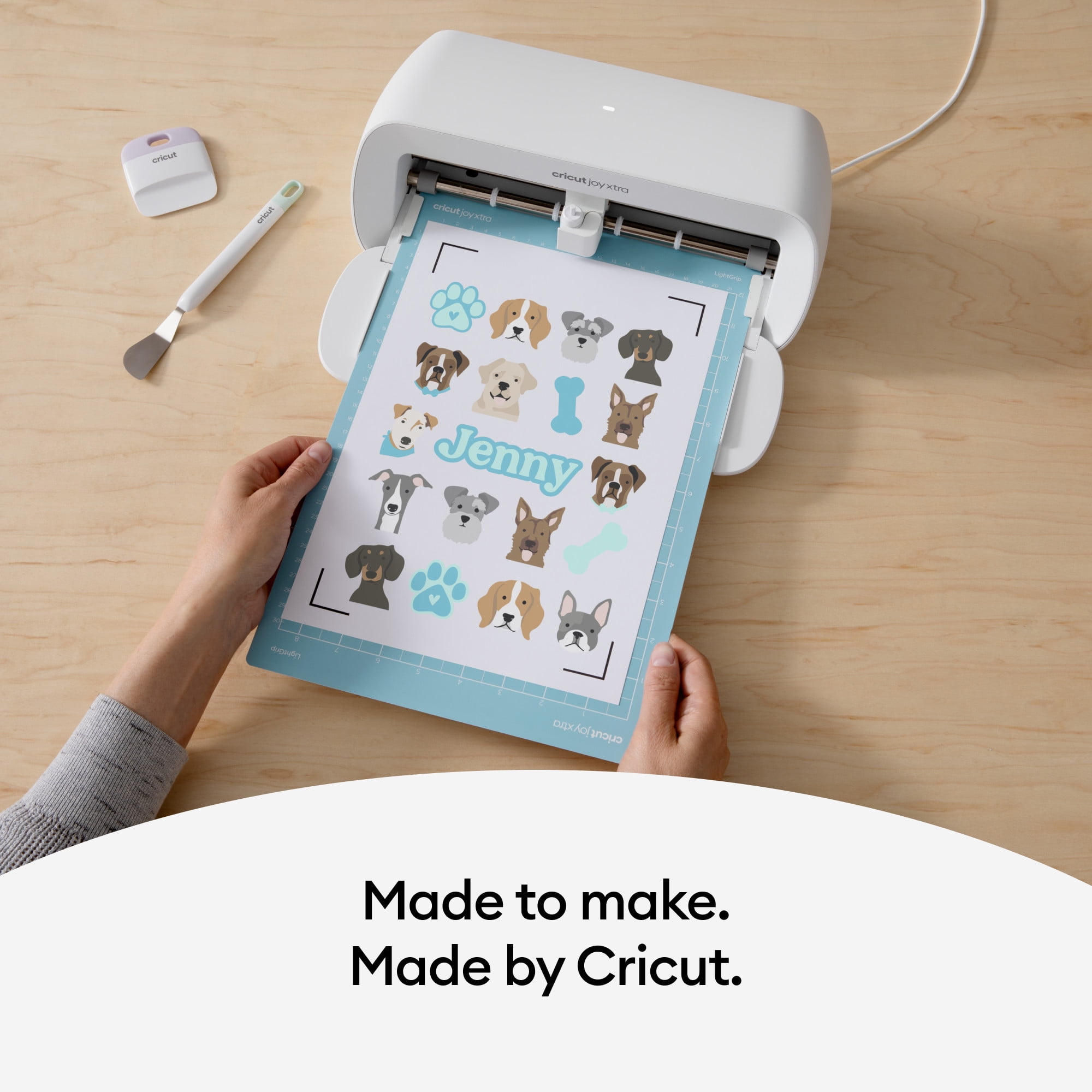 Cricut® Waterproof Sticker Set - US Letter (6 ct), 8.5" x 11",Transparent