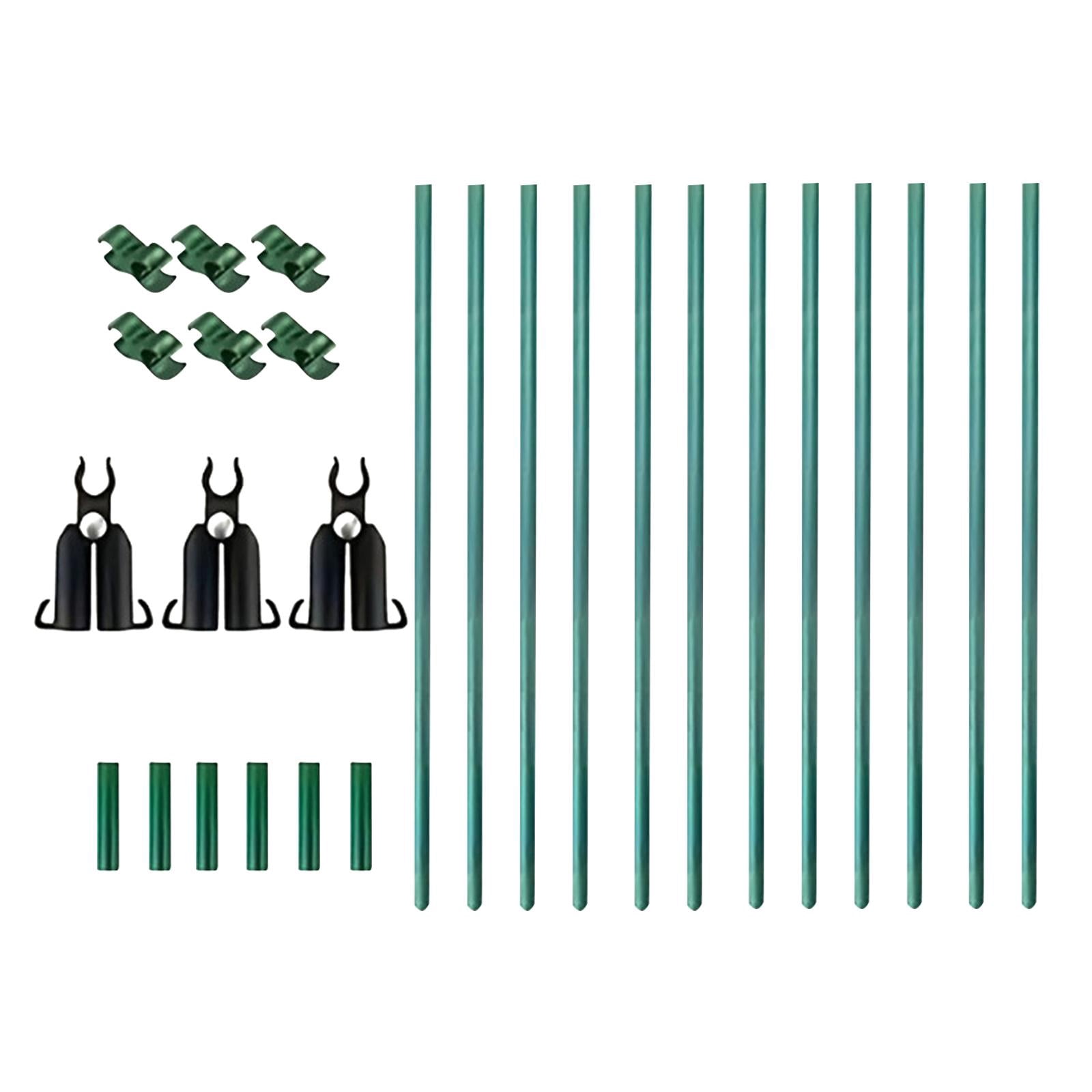 colaxi Cucumber Trellis Detachable Premium Metal Grow Support A Frame Garden Trellis for Climbing Plants Outdoor Indoor Yards Garden Pipe Thick 1.1cm