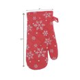 thumbnail image 4 of Cotton Oven Mitt (Snowflakes) - Set of 2, 4 of 4