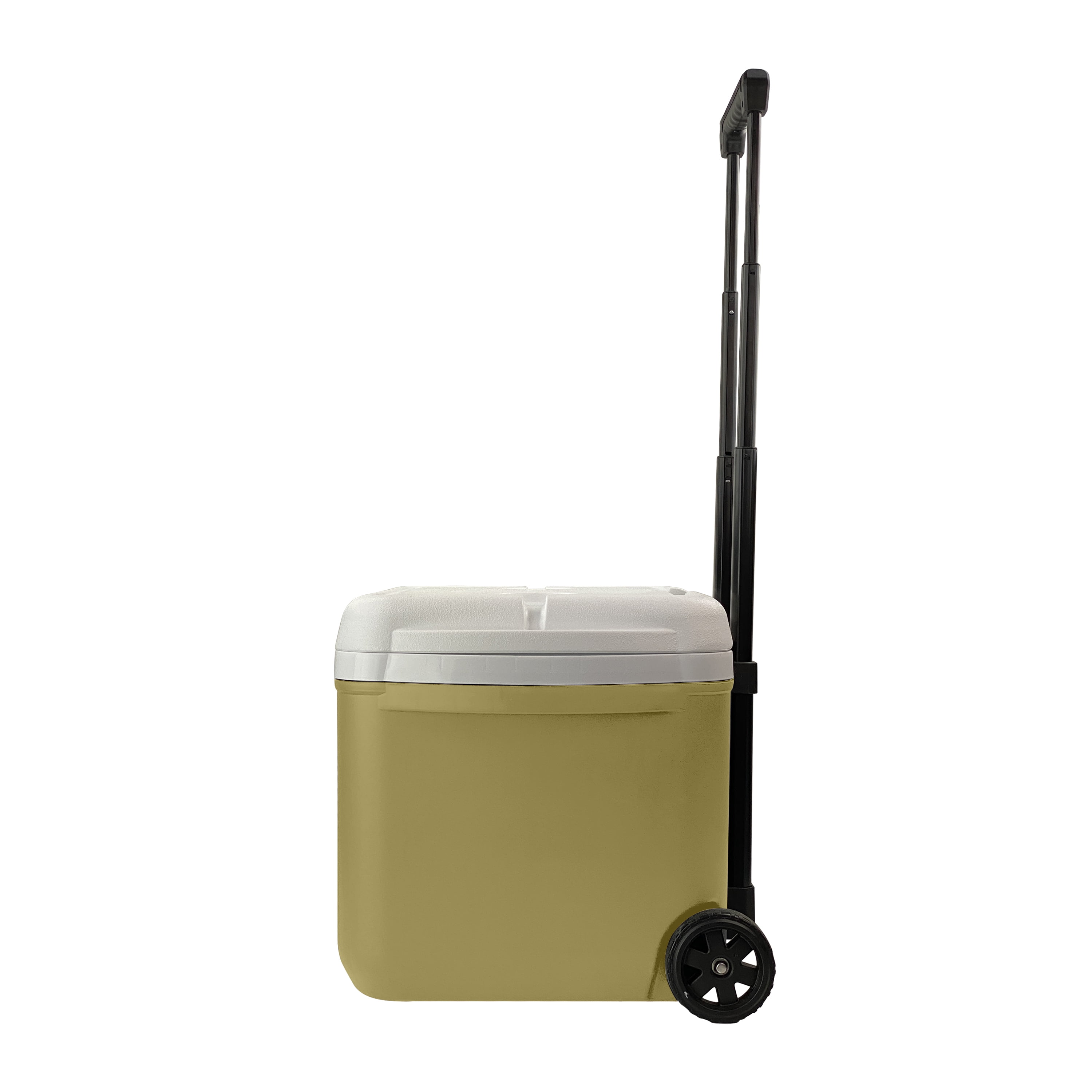 Ozark Trail 30 Quart Capacity Hard Side Wheeled Cooler, 42-Can, Gold
