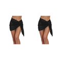 thumbnail image 1 of Sonducket Vestidos de playa Diseño ahuecado Cintura alta Cubierta de de encaje transpirable Cómodo de usar corta fácil de combinar Negro M Negro METRO 2piezas Sonducket CBP374020, 1 of 6