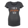 thumbnail image 2 of Bloom Maternity - I Ate A Pumpkin Seed - Maternity Scoop Neck T-Shirt, 2 of 6