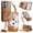 Brown, variant on For Samsung Galaxy A57 5G Case Cat Pattern Buckle Zipper Wallet  5-card  Flip Wallet Leather With Card Holder Magnetic Closure Phone Cases Cover With Shoulder Strap and Wrist Strap,Blue