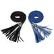 thumbnail image 1 of Cinturón Trenzado Con Borlas Para Mujer, Cinturones Ajustados Tejidos Con Lazo Automático Para Vestido Negro y azul real 132cm/52", 1 of 7