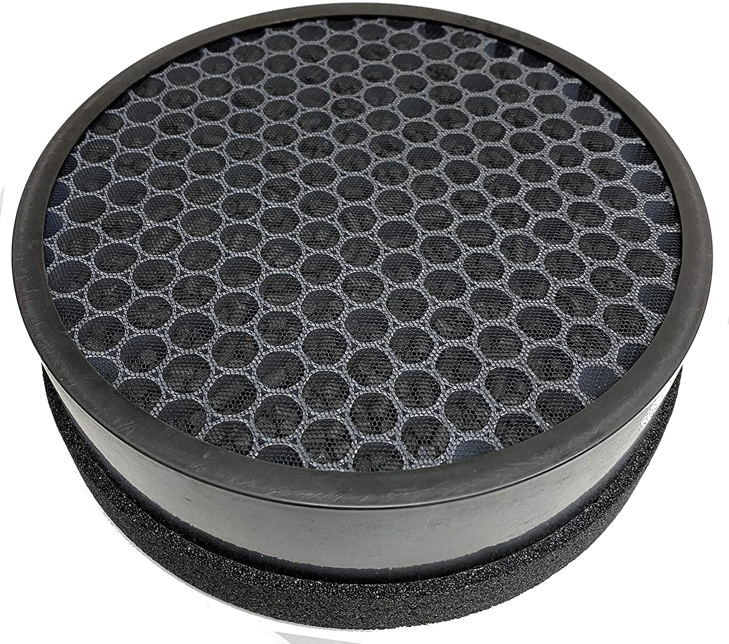 True HEPA Air Filter Replacement Compatible with hOmeLabs Compact Air Purifier 3 Stage Filtration with Night Light Office Bedroom, 3 Units