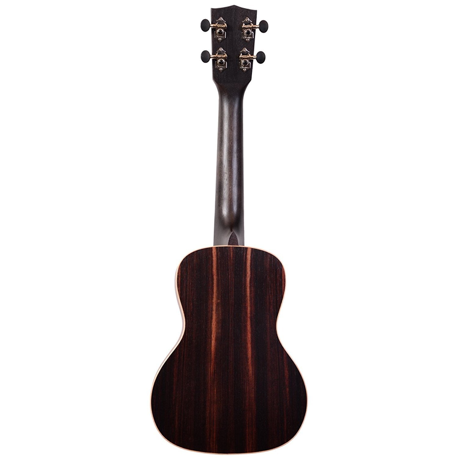 Kala KA-EBY-C Striped Ebony Concert Ukulele Bundle with Gig Bag, Tuner, Austin Bazaar Instructional DVD, and Polishing Cloth