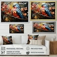 thumbnail image 4 of Designart "Parrot Flyers In A Dreamland" Parrot Floater Framed Canvas Prints, 4 of 5
