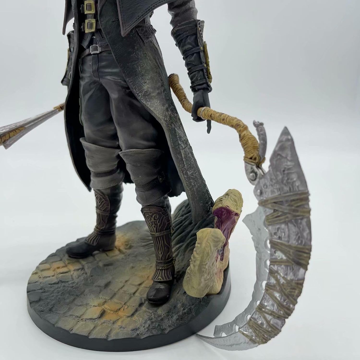 Gecco Figure Standing Holding Weapons Gecco Figurine 31cm/12.2inch Handmade PVC Anime Game Model Statue Character Collectible Craft Gifts