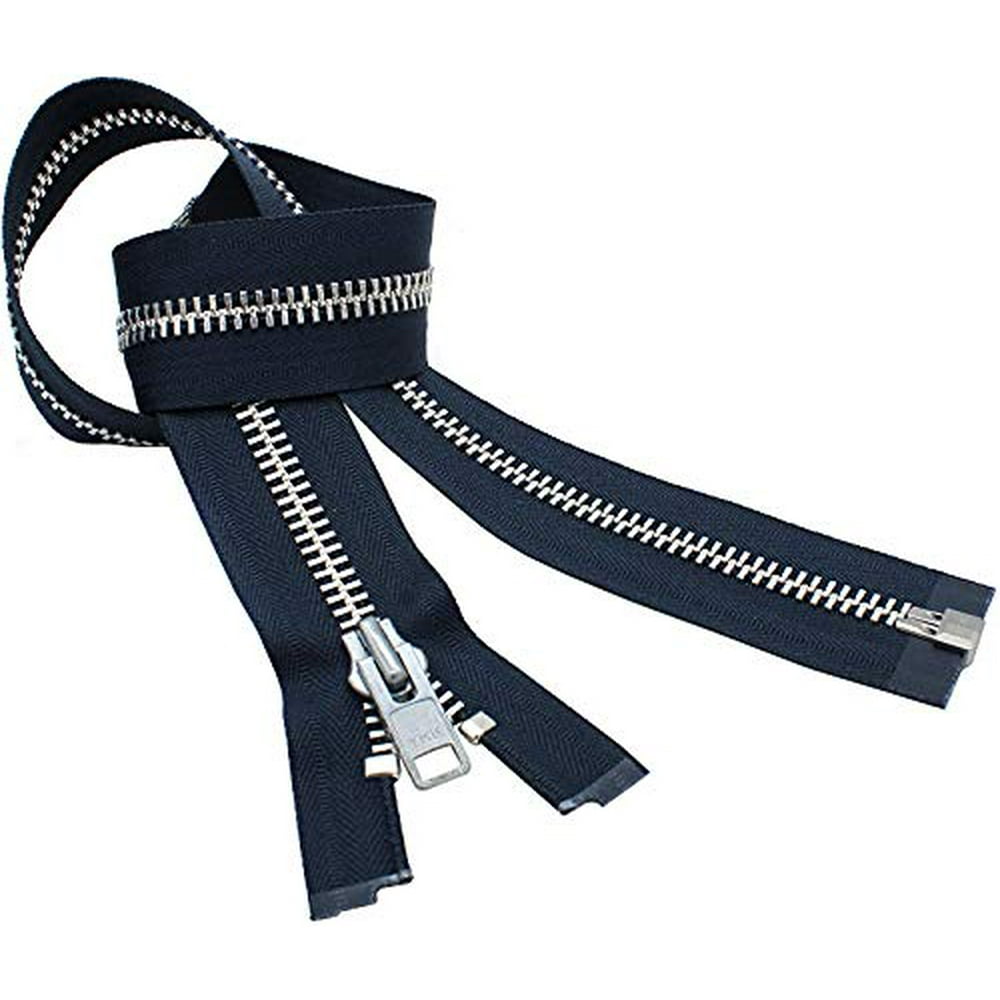 YKK 10 10 Inch to 36 Inch Aluminum Separating Jacket Zipper Extra