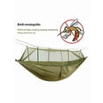 thumbnail image 5 of 2 Person Camping Garden Hammock With Mosquito Net Outdoor Furniture Bed Strength Parachute Fabric Sleep Swing Portable Hanging, 5 of 10