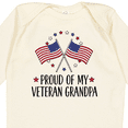 thumbnail image 4 of Inktastic Military Proud of Veteran Grandpa Boys or Girls Long Sleeve Baby Bodysuit, 4 of 5
