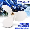 thumbnail image 3 of 1 Pcs Aluminium Propellers Outboard Boat Motors Marine Propeller & 1 Pcs Outboard Fuel Filter,1 * Propeller 1 * Fuel Filter,white & green, 3 of 5