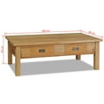 thumbnail image 2 of vidaXL Coffee Table Solid Teak 39.4"x23.6"x13.8", 2 of 6